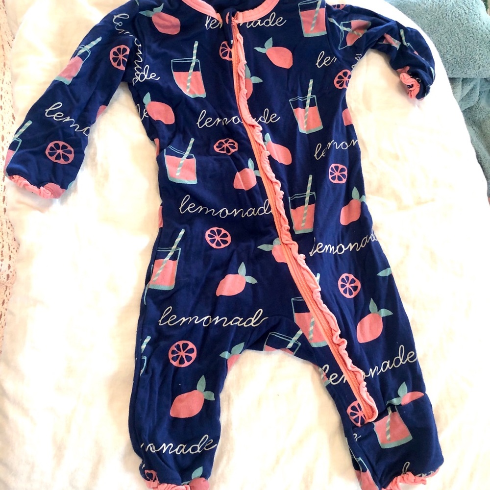 KicKee Pants lemonade coveralls